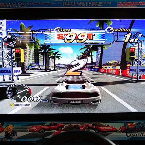 Outrun HD Car Racing Game Machine Classic Coast 2 Coast Video Arcade Games