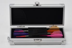 China Hard Aluminum Dart Case Small Dart Carrying Case For Sports Aluminum Silver Dart Box wholesale