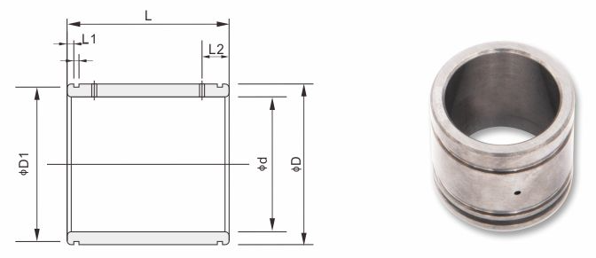 OED OEM Tungsten Carbide Wear Parts Bushing For Pump Machine