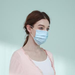 China Uniquely Designed Disposable Face Mask Size 17.5 * 9.5cm Non Irritant Odorless wholesale