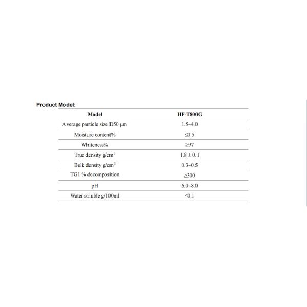HF-T800G Melamine Cyanurate MCA Fire Retardant