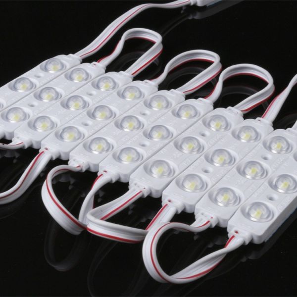 LED Light Module For Outdoor Decoration With 3 Lens Inject And Waterproof 1.5W Power Consumption