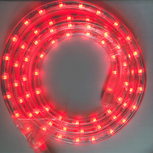 Synchronous RGB color changing high quality Christmas 50M roll decorating LED rope light CE ROHS with 4 function effect