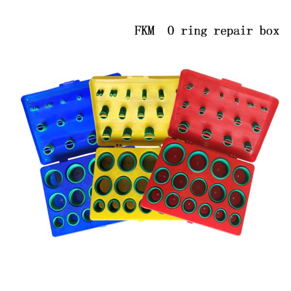 Excavator AS568 Standard Metric 382PCS 397PCS Rubber Seal NBR FKM Silicone O Ring Assortment Box Set Service