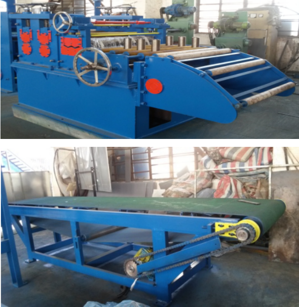 stacker and convey table