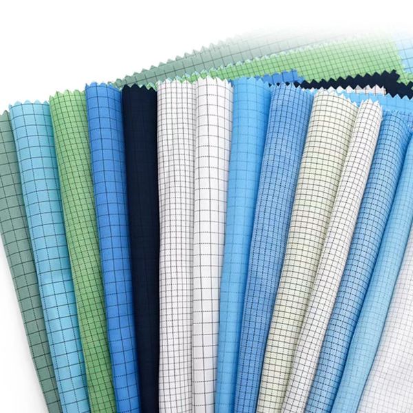 100d*100d Anti Static ESD Clean Room Fabrics Gabardine textiles