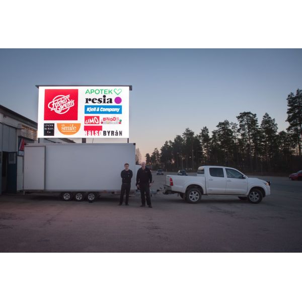 Outdoor SMD2727 P5 6000CD/M2 Mobile Truck Led Display