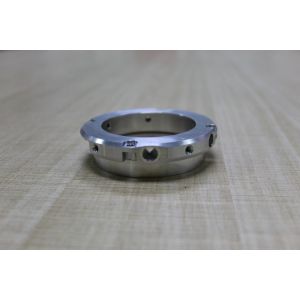China 6063 CNC Milling Aluminum Parts Brightness Anodizing With Round Shape wholesale