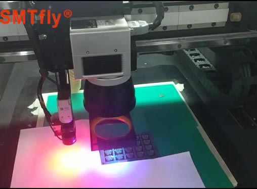 Customizable FPC / PCB Laser Depaneling Machine , PCB Laser Cutting Machine SMTfly-5S
