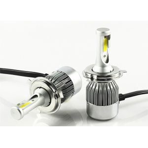 China Fans 9004 Car LED Headlight Bulbs High Low Beam 12 Volt - 24 Volt DC CE Certification on sale