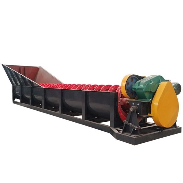 Mining 5-15 Tons Per Hour Diamond Mineral Washing Sand Screw Auger Conveyor