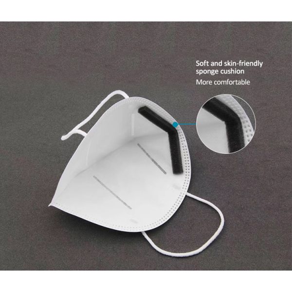 Infection Prevention N95 Dust Mask 96% Filtering Efficiency Antibacterial Mask