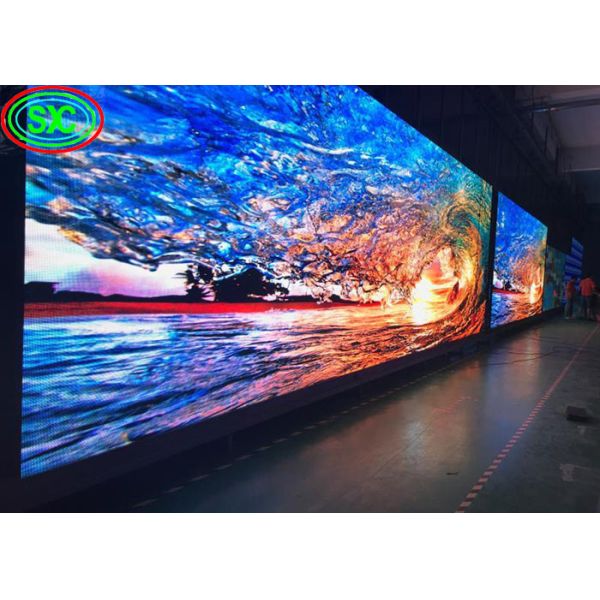 HD Die-Cast Aluminum Box Lease Soft Module 1/16 Scan Mode P3.91 Outdoor Signage