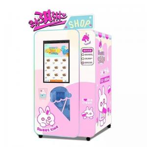 China 24 Hours Automatic Ice Cream Cold Yogurt Vending Machine With Coin And Bill Acceptor wholesale