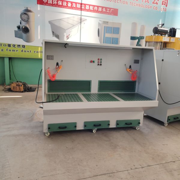 Downdraft Table Dust Collector For Grinding / Polishing With CE