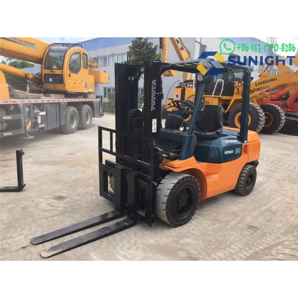 Original Japan Second Hand Diesel Toyota Fd30 In Good Condition