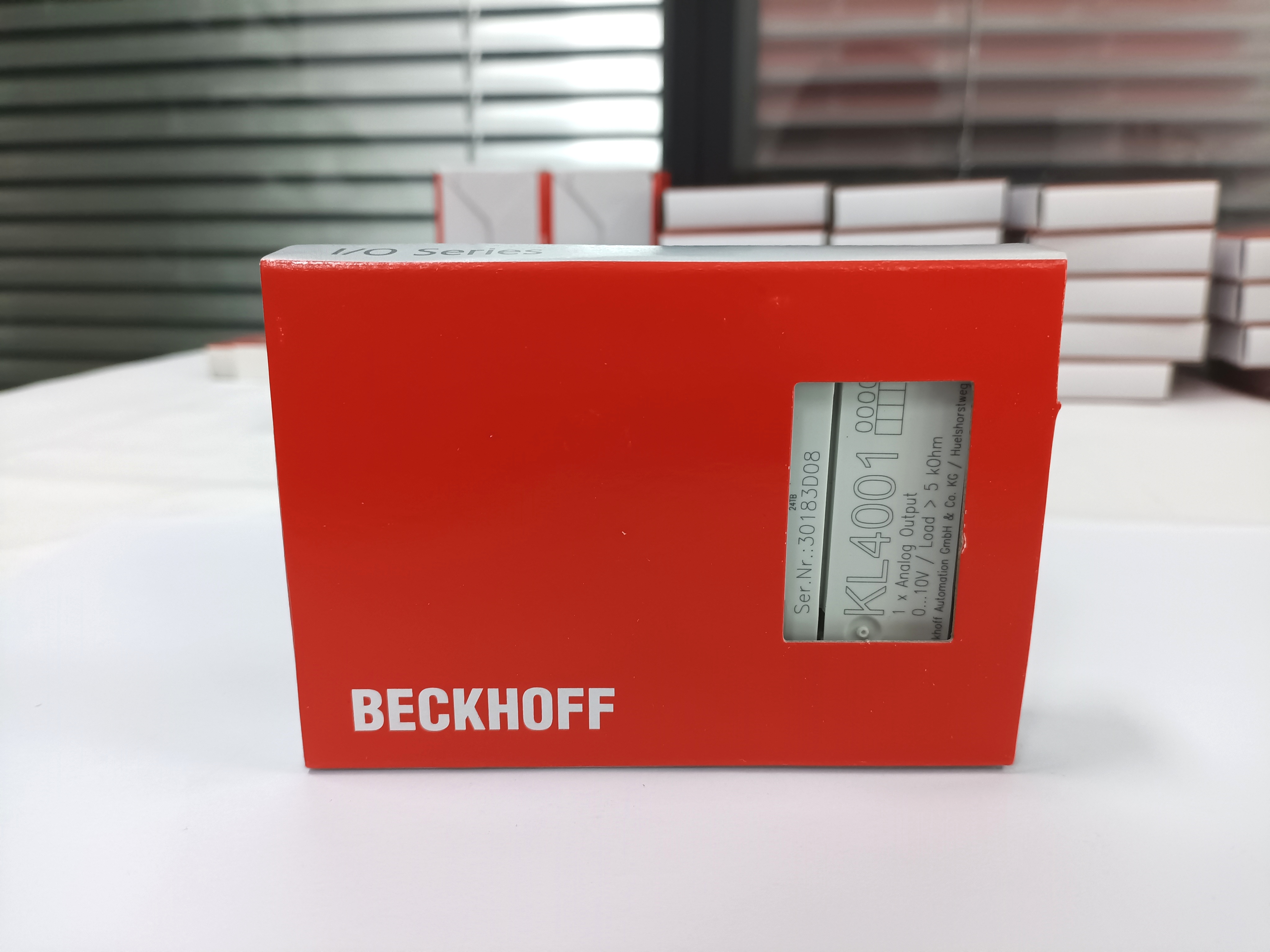 KL4001 BECKHOFF | Bus Terminal, 1-channel Analog Output, Voltage, 0-10 V, 12 Bit, Differential