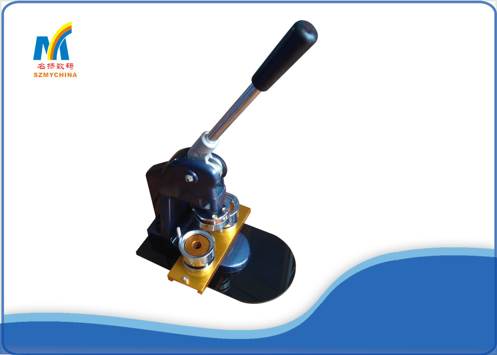 China Manual Button Badge Making Machine Low Cost With 32 MM Round Mould wholesale