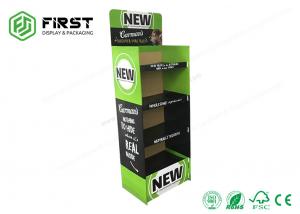 China POS Promotion Retail Folding Cardboard Shelf Paper Floor Display Stand Custom Made wholesale