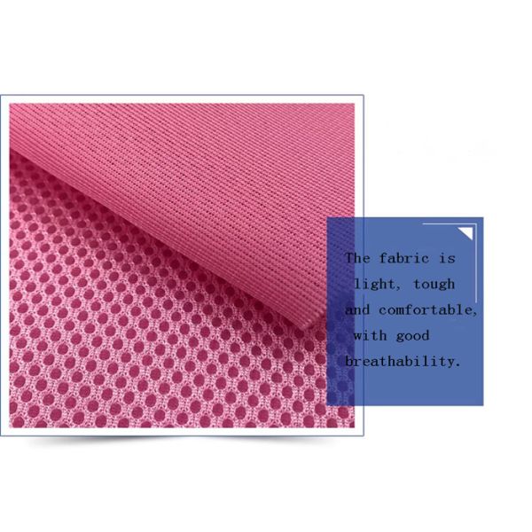 3D Spacer Sandwich Polyester Sports Mesh Fabric For Chair