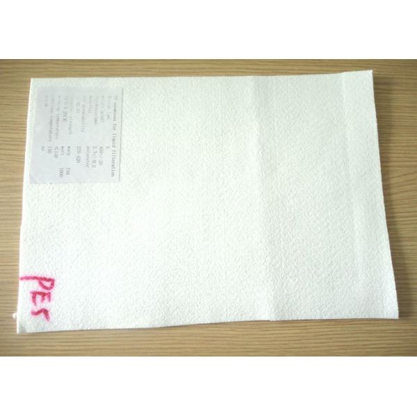 5 Micron PE Micron Filter Cloth / Filter Fabric For Industry Liquid Filter Bag