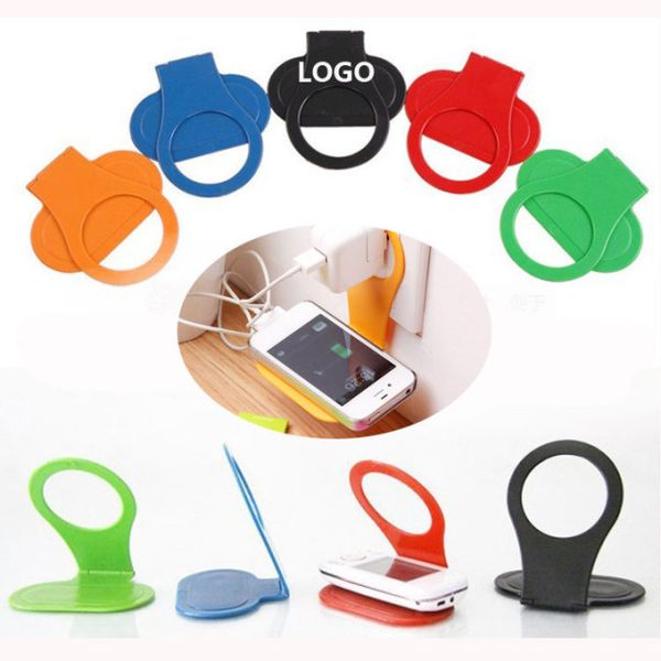 Colorful Promotional Mobile Phone Charging Bracket Logo Customized