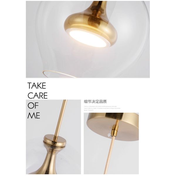 Glass Pendant Light Ceiling Home Decor Modern Hanging Lamp Dining stained glass lamp(WH-GP-178)