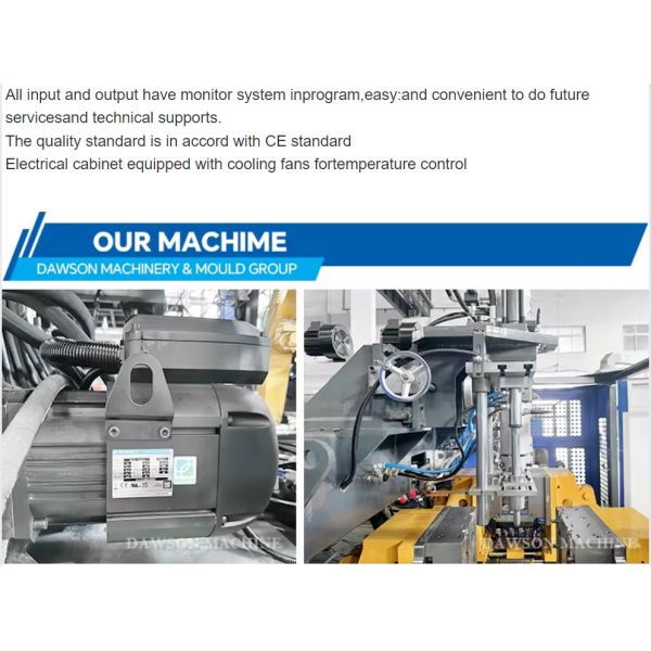 Automatic Pesticide Bottle Extrusion Blow Molding Machine Plastic hdpe