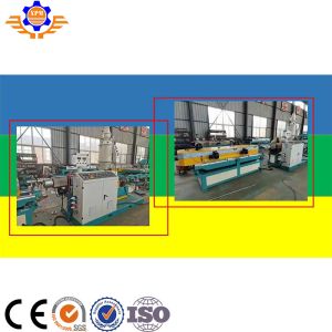 PVC UPVC Double Wall Corrugated Pipe Machine With Conical Twin Screw
