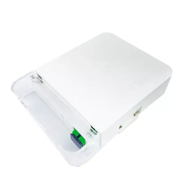 FTTH Network Indoor Fiber Optic Faceplate Socket Panel with 1 Core SC Connector Type
