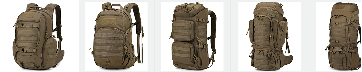 Hiking Camping Backpack 40L, Lightweight Rucksack Men Women Outdoor Sport Trekking Traveling Daypack