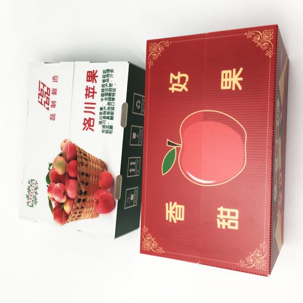 Heavy Duty Corrugated Plastic Storage Boxes Foldable CMYK Printing