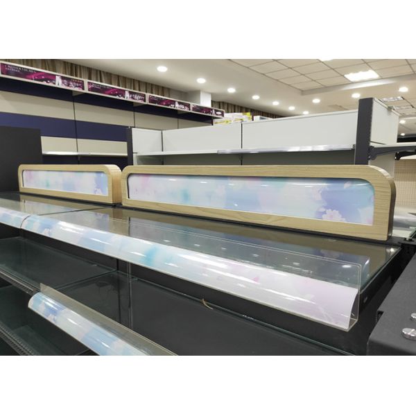 4 Layers Cosmetic Display Racks Customized Color Eco Friendly For Exhibition