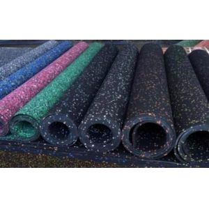 Gym Buffer Mats Rubber Coils Shock Absorbing Sound Insulation