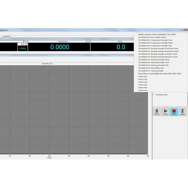 Astm Electronic Universal Testing Machine Mechanical PID Parameter Adjusting