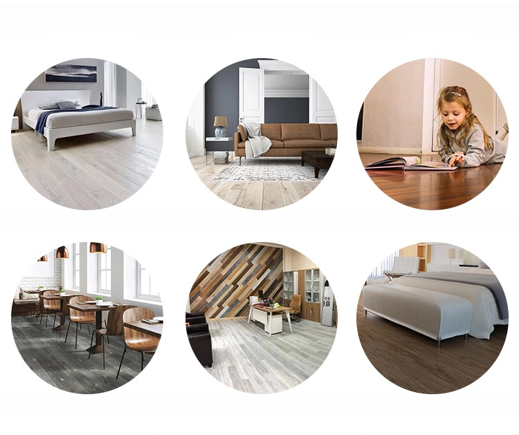 4.0mm Thickness Durable IXPE Underlayment SPC Vinyl Flooring Manufacture for Indoor