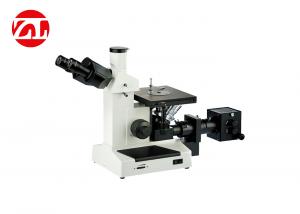 China 4XC Trinocular Inverted Metallographic Microscope ，Metallographic Analyzer wholesale