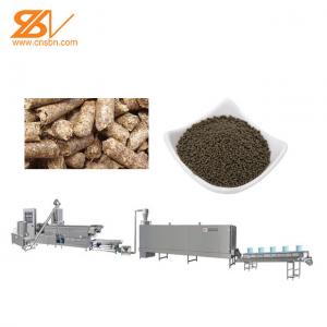 China 200-260kg/h Double Screw Fish Feed Extruder Fish Feed Pellet Machine wholesale