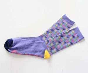 China custom logo dress socks wholesale