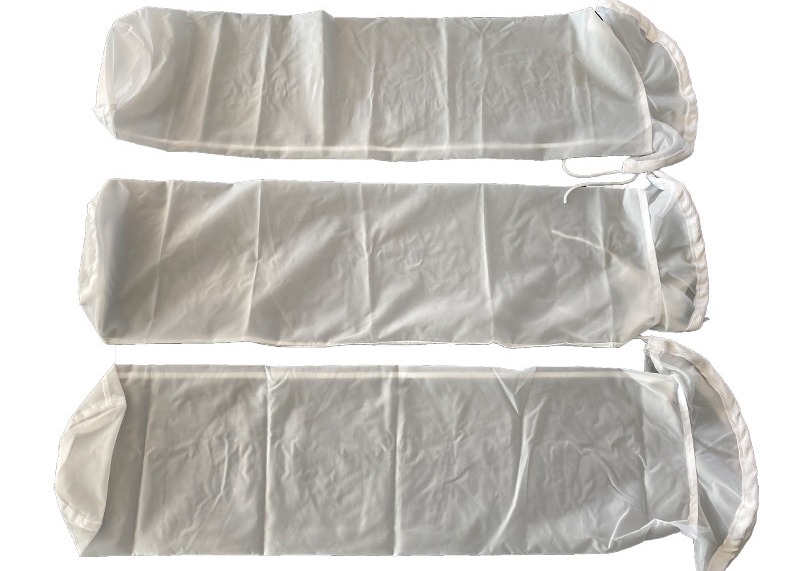 China 25 To 100 Micron Nylon Filter Mesh Bags With Strip Suiting For Different Size Of Material Columns wholesale