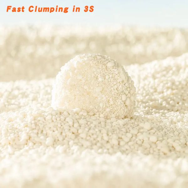 Low Price Fast Clumping Dust Free 100% Plant-Based Cassava Sand No-Tracking Biodegradable Mini Pellet Cassava Flour Litter For Cat Products 1.5mm 1