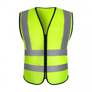China Womens Pink Yellow Hi Vis Safety Vest Orange 5xl Working Roadway Safety Clothing on sale