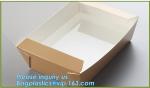 Wholesale disposable takeout food packaging kraft paper lunch box,recycle custom