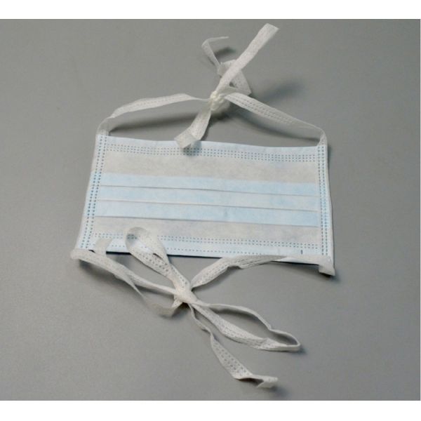 Earloop White Disposable Face Mask 3 Ply With Easy Adjustable Elastic