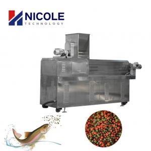 China Fish Feed Production Lines Floating Fish Feed Pellet Extruder Machine on sale