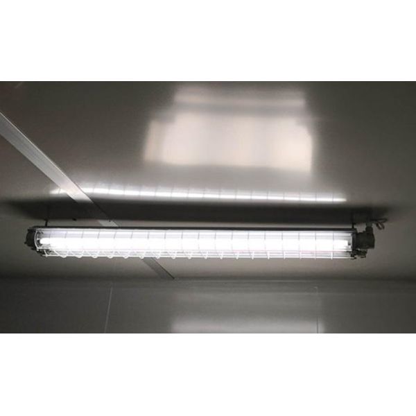 Ip66 1.2M 4Ft Led Linear Explosion Proof Lamps Industrial 18-36W Double Tube Explosion Proof Fluorescent Light