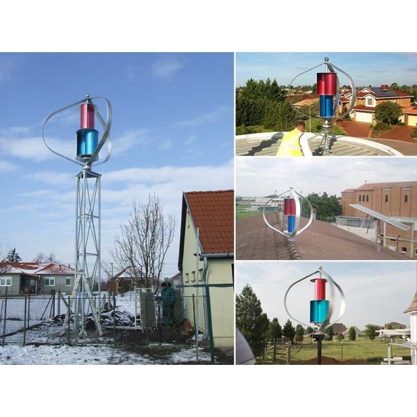 MPPT Controller Solar Wind Hybrid System Rooftop Emergency Power Off Grid Type