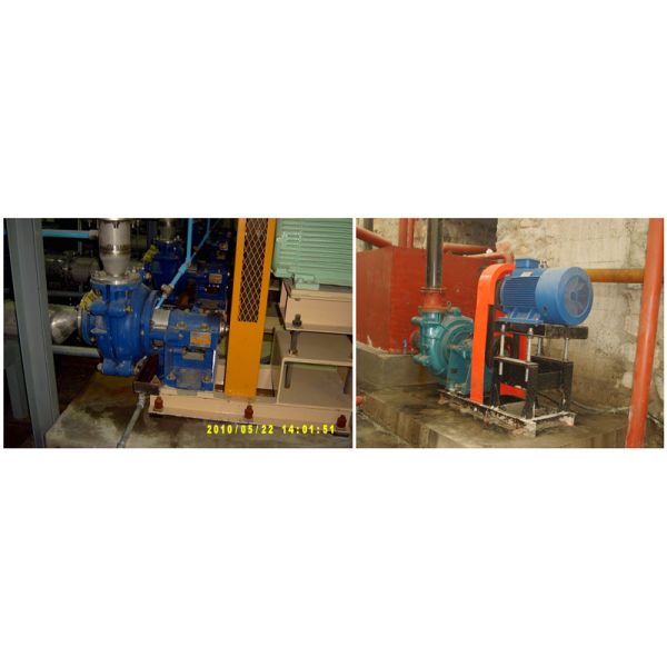 Horizontal Surface Rubber Lined Slurry Pumps
