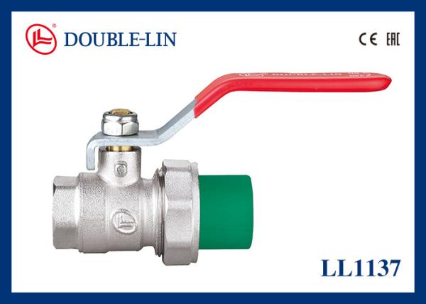 Quality Male Thread X PPR Socket HPB 57-3 Brass Ball Valves for sale