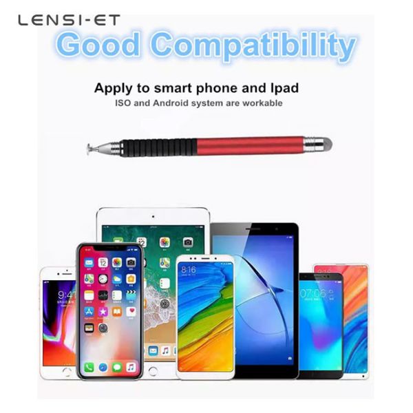 2 In 1 Tablet Passive Pen Stylus Write Smoothly